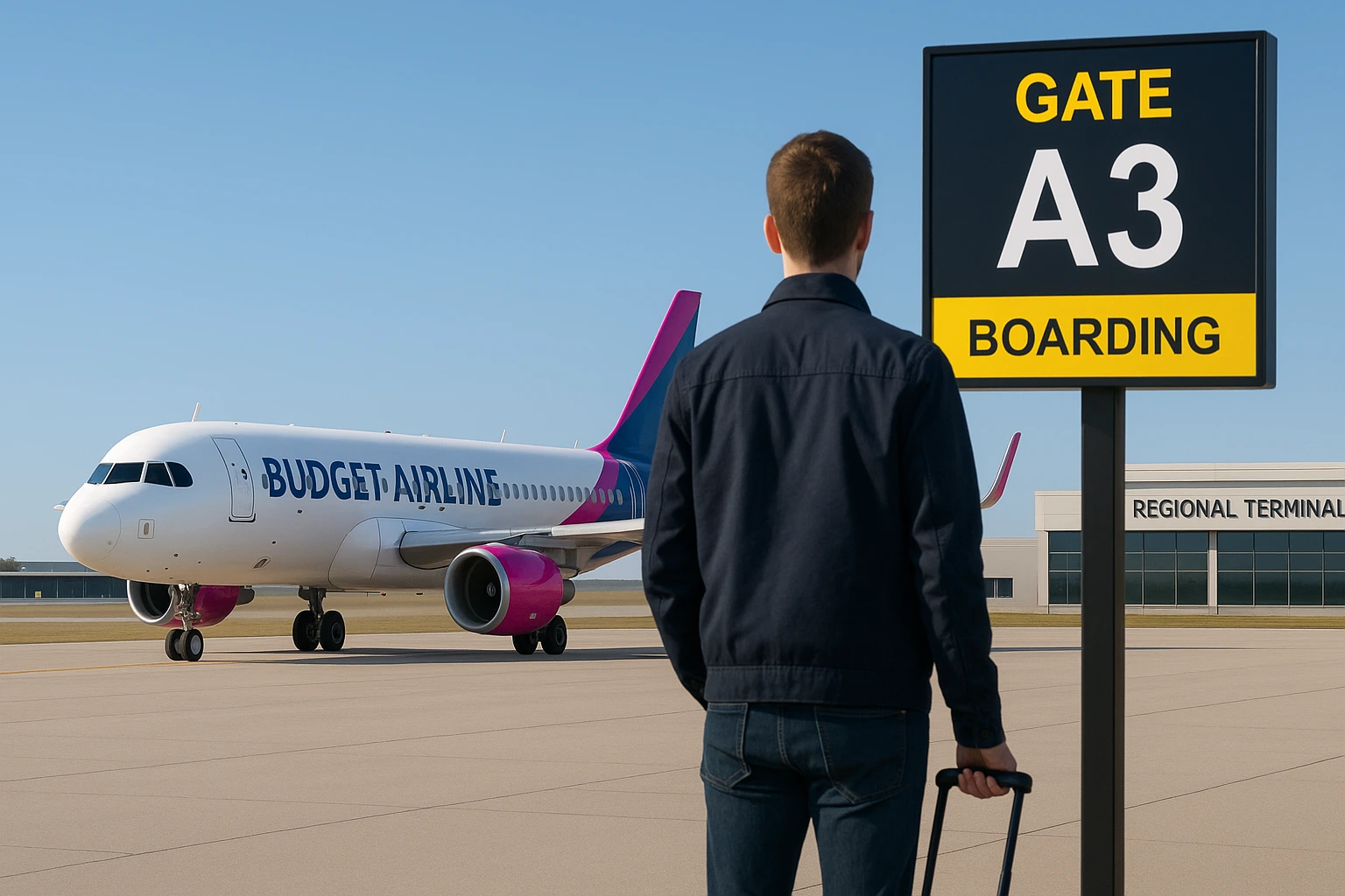 Budget airlines for backpacking travel savings