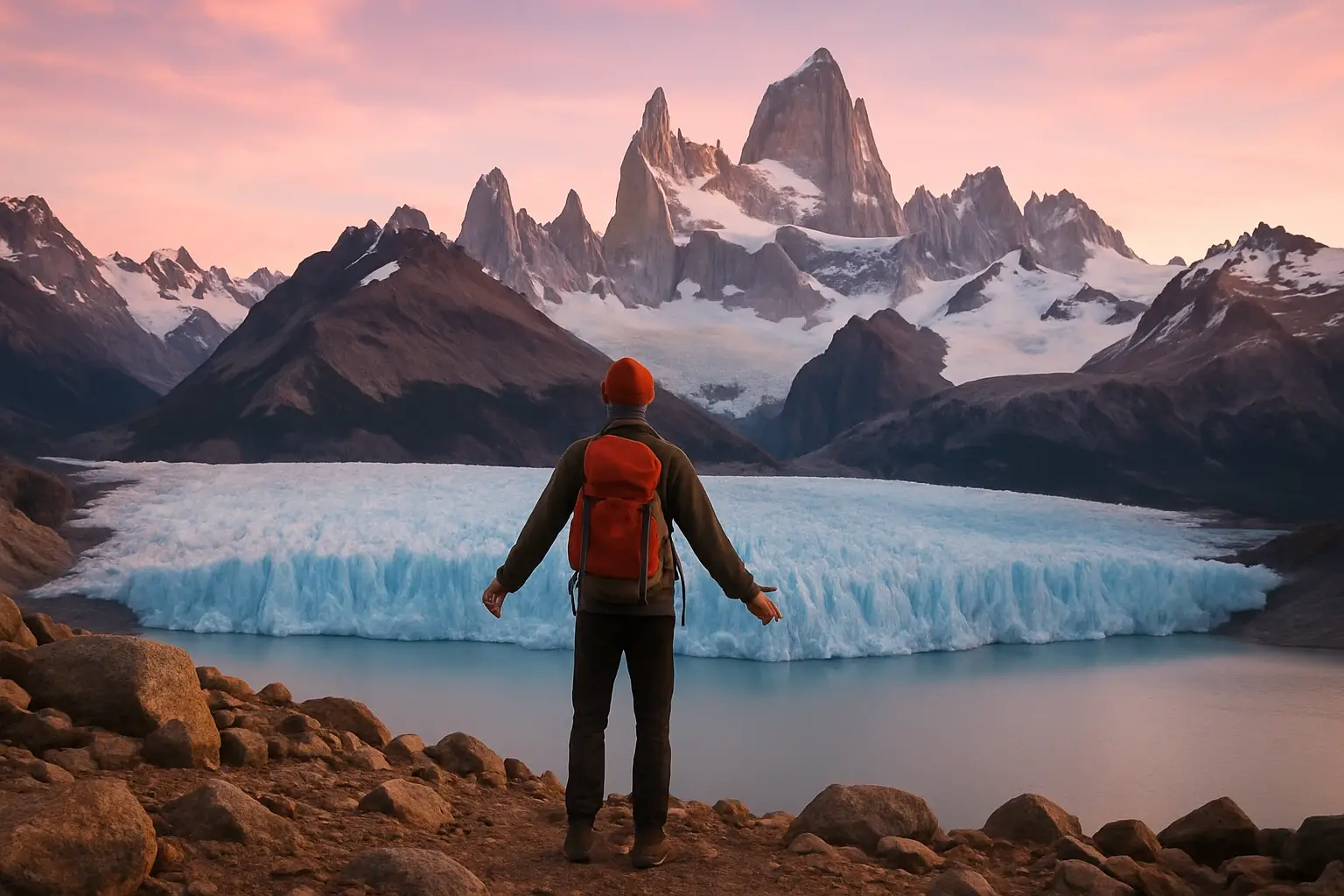 Patagonia budget hiking gorilla glacier trail