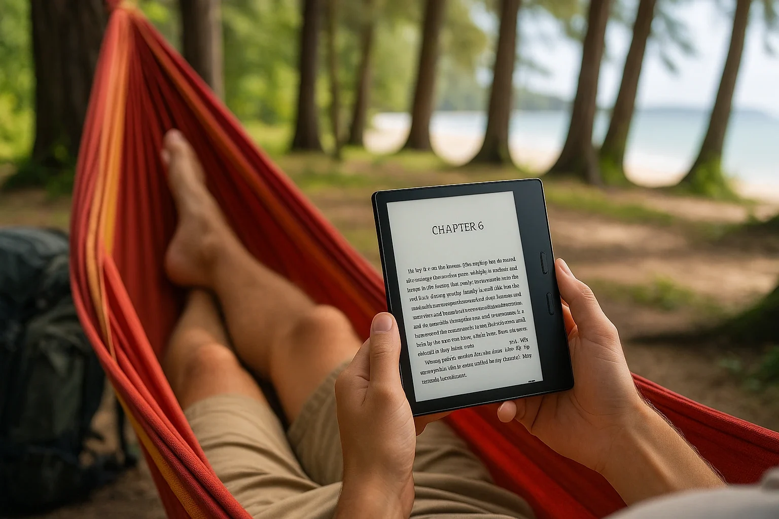 Kindle Oasis as a luxury travel accessory for reading on the go