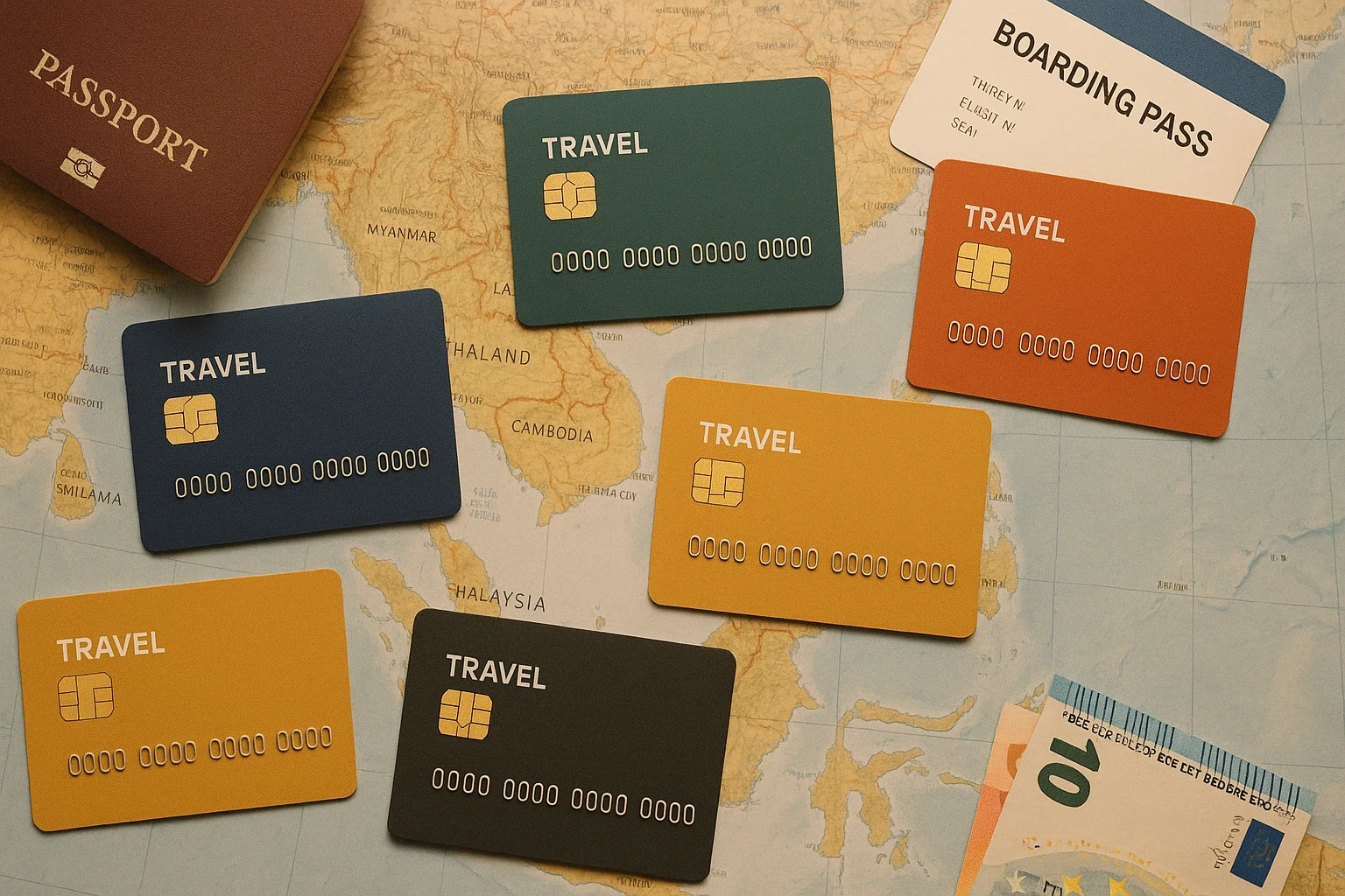Comparison of top credit cards for travelers